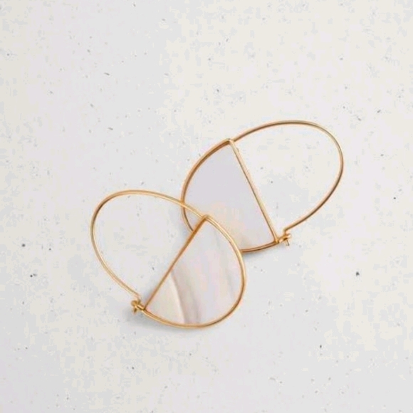 Lucky Brand Jewelry - Lucky Brand Reversible Hoop Earrings NWOT